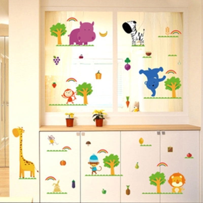 52178121600-2 Children's interior wall sticker Animals SK9097 - Image 1