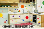 AY7158 COLORFUL CIRCLE WALLSTICKER - Image 4