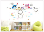 Wallsticker Wall Stiker Dinding Note & Frame Owl - Image 2