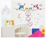 Wallsticker Wall Stiker Dinding Note & Frame Owl - Image 3