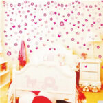 Flowers DIY Wall Decals for Kids Rooms Baby Bedroom Wall Stickers Living Room Art Decals Home Decoration Furniture Stick - Image 4