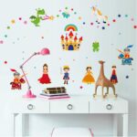 Cartoon Castle Kids Wall Sticker SK9138 - Image 3