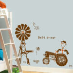 AY6038 Wall Sticker Baby Kids Children Room Art Wall Decal Wall Decorations Living Room - Image 4