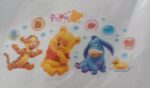 3D Baby Bear cartoon Winnie Pooh HOME bedroom decals wall stickers for kids rooms wall decals nursery party supply gifts poster HL6850  Size 60x90 cm - Image 3