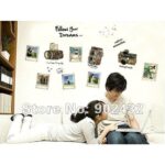 JM8246 Retro Camera & Photo Frames Wallsticker Stiker Dinding 50X70 - Image 2