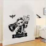 NC9135 League dormitory wall stickers LOL flag cafes game room wall decoration wall decor vinyl removable wallpaper - Image 3