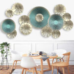 JAAMSO ROYALS European Style Decorative Umbrella Flower Design Vinyl Room Bedroom  Home Décor Wall Sticker GS9872 Size:60x90cm - Image 4