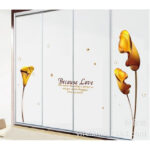 AY9080 Beacause Love WALSTIKER WALL STIKER 60X90 sticker - Image 4