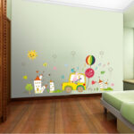 Cute cartoon wall stickers xh9239 - Image 3