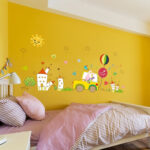 Cute cartoon wall stickers xh9239 - Image 4