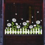 Kids Wall Stickers Window Showcase Glass Corridor Aisle Skirting Skirting Wall Sticker Sticker  size 50x70 sk7189 - Image 4