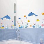Xy8047 GlobalNiche® Sea Ocean Animal Dolphin Fish Wall Window Decor Vinyl Decal Kid Rome Sticker - Image 3