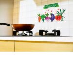 JAAMSO ROYALS Wall Tiles Stickers Waterproof, Kitchen Stickers for Wall, Wall Sticker for Kitchen, Kitchen Sticker, Kitchen Tiles Wall Stickers, Kitchen Wall Stickers Oil Proof  size 60x90 nc042 - Image 2