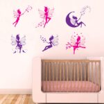 Jm8259 Ampire Wall Stickers Six Fairy Around You Decor for Bedroom - Image 4