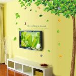 Adeeing Wall Stickers for Living Room, Removable Wall Sticker Tree Art DIY Wall Sticker Xy1038-1 - Image 2