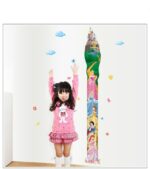 Height Measure Growth Chart Fairy Tell Princess Kids Self Adhesive Home Décor Wall Sticker (50 CM X 70 CM) - Image 4