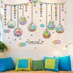 Home Find Succulent Plants Wall Decors Geometric Figure Polyhedron Creative Crystal Bottles Pendants Stickers Pot Flowers Decal Living Room Bedroom Nursery Murals Decoration size 50x70 xls7132