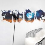 Zy095A Wall Stickers, Fashionable Elegant Art Wall Stickers, Wall Beautification Daily Decoration for Bedroom Home Decoration - Image 3