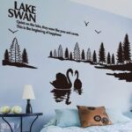 Flowers Butterflies Trees Wall Stickers Cartoon Animals Removable Wall Decals Home Decor PVC Art Mural Baby Boys Girls Kids Bedroom Kitchen Room Decoration Wall Sticker  size 60x90  dlx0373c - Image 4