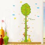 Big Tree Height Measurement Wall Stickers Removable Wall Decals Home Decor PVC Art Mu ral Baby Boys Girls Kids Bedroom Kitchen Decoration Wall Stickers Posters size60x90 xl8200 - Image 3