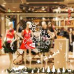 Xl 832 Christmas Homye 1PCS Merry Christmas Decoration Christmas Elk Snow House Snowflake Joyful Patterns Wall Stickers - Image 2