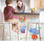 Sk7032  Elephant Kids Play Room Bedroom Nursery Kindergarten Removable Self-Adhesive Tile Wall Stickers - Image 4