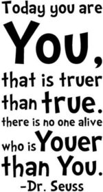NYKKOLA Dr Seuss Today You Are You Wall Art Vinyl Decals Stickers Quotes and Sayings Home Art Decor Decal Love Kids Bedroom size 60x90 DZR2005 - Image 4