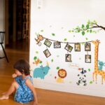 Cartoon Animal Style Photo Frame Children Bedroom Decorative Wall Stickers SK9206 Size:60x90cm - Image 3