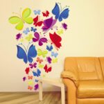 Cute Cartoon Animals Flowers Butterflies Trees Wall Stickers NC028 - Image 5