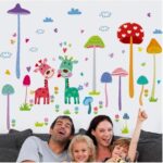 Wall Art Sticker, Wall Art Sticker, Children's Room, Nursery, Classroom Background, Wall Decoration, Children's Sticker, Removable Wall Sticker, - Image 6