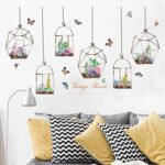 WALLPAPER STICKER 50X70 SK7174 VINTAGE CACTUS FLOWER MOTIF size 50x70 sk7174 - Image 4