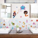 Cortina Furry Fish Self Adhesive Wall Sticker (Extra Large) - Image 2