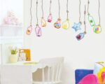 Decals Design 'Beautiful Wall Drift Bottles' Sticker (PVC Vinyl size 45 cm x 60 cm) ay919 - Image 2