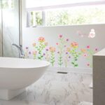 Sk9053 Small Flowers Kick Line Wall Sticker - Image 6