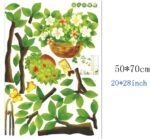 Home Centre Corsica - Green PVC Tree Detailed Wall Decal - 50x70cm, Standard - Image 9
