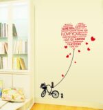 Love Letter - Wall Decals Stickers Appliques Home Decor ay7132 - Image 5