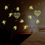 New wholesale and retail Y0043 luminous sheep small luminous sticker fluorescent sticker children's bedroom decoration, wall sticker - Image 4