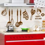 Cooking Wall Stickers Removable Kitchen & Dining RoomN DIY Wall Decal Kitchen Rules Art Home Mural Décor Vinyl Wall Art Inspirational Quotes Decorations size 45x60 ay6017a - Image 2