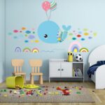 Colored Whale XH9218 Wall Sticker - Image 8