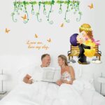 Imported Wall Sticker Wedding Decorative Decal Wall Decoration Home Decor Sticker size 50x60 sk7001 - Image 2