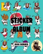Sticker Album Dog Series: Blank Sticker Book Sticker size 50x70 xh6228 - Image 2