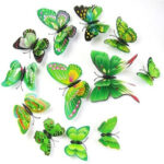 12 Pcs Butterfly Wall Stickers Decoration Magnet Butterflies on the wall DIY Wallpaper 3D PVC - Image 7