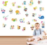 Cartoon Animal Alphabet Study Wall Stickers Abc 1054 - Image 3