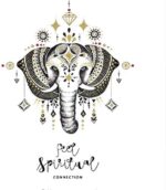 Sk7168 Elephant Wall Decals Bedroom Indian Yoga Vinyl Decal Sticker Boho Decor - Image 6