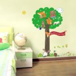 Sk9055 Squirrel Tree Wall Sticker - Image 3