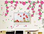Ketsicart Flower Pattern Family Home Removable Wall Sticker Mural Decor - Image 3