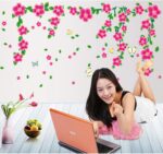 Ketsicart Flower Pattern Family Home Removable Wall Sticker Mural Decor - Image 4