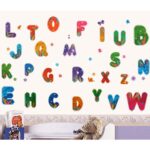 SAMHEZ XY8073 Colorful Alphabet Wall Sticker [50 x 70cm] - Image 3