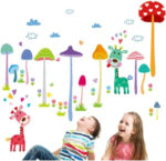 Wall Art Sticker, Wall Art Sticker, Children's Room, Nursery, Classroom Background, Wall Decoration, Children's Sticker, Removable Wall Sticker, size 50x70 xh1455c - Image 7