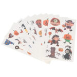 Halloween Party Body Sticker, Exquisite Pattern Face Sticker Non Toxic Harmless Cartoon Cute for Cosplay Party for Costume Ball for Boys Girls for Kid Adult(#2) - Image 5